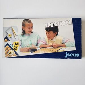 Vintage IMAGYM Board Game Jocus 1988 Drawing Art Word Game With Instructions Box